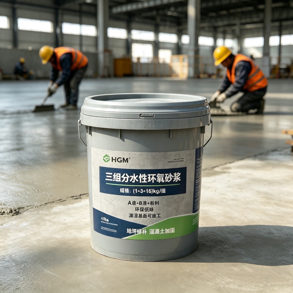 大埔三组份水性环氧砂浆